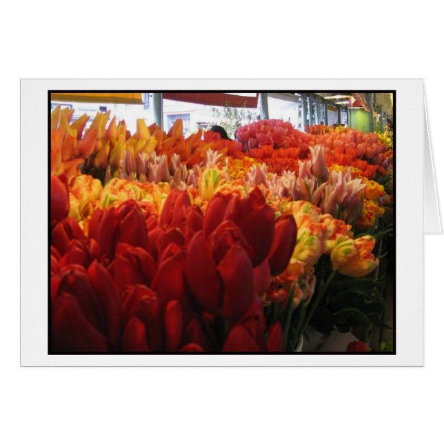 Tulips at Pike Place Public Market, Seattle (Front Horizontal)
