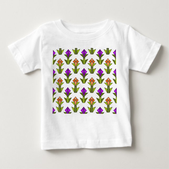 Tulips Baby T-Shirt (Front)