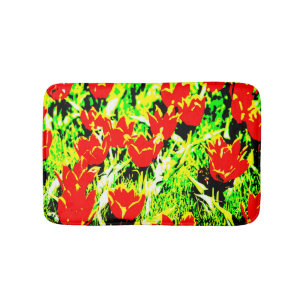 Tulips Bath Mat