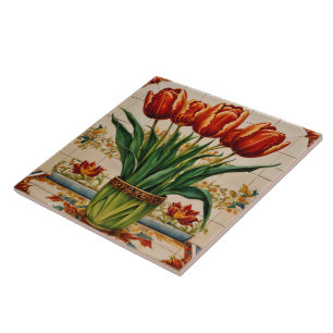 Tulips Beautiful Trendy Collection Ceramic Tile