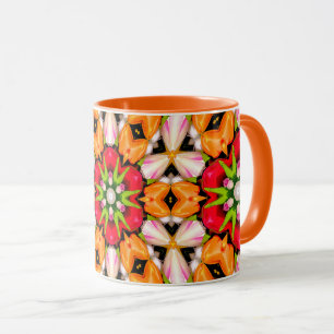 Tulips Bouquet Pattern Mug