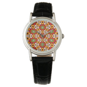 Tulips Bouquet Pattern Watch
