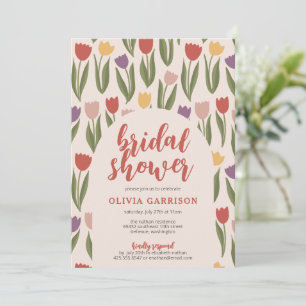Tulips Bridal Shower Invitation