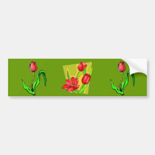 Tulips Bumper Sticker