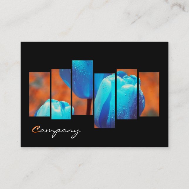 Tulips Business Card (Front)