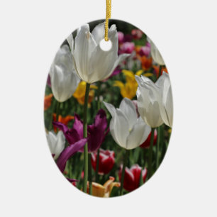 Tulips Ceramic Ornament