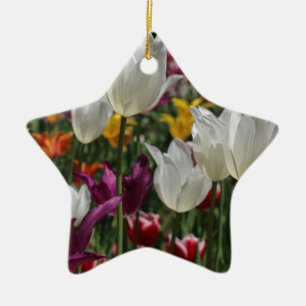Tulips Ceramic Ornament