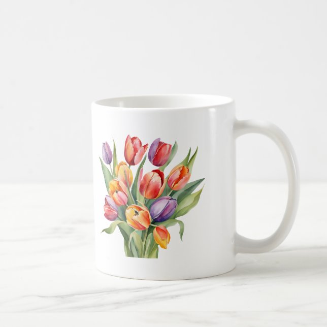Tulips Coffee Mug (Right)