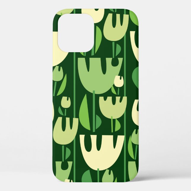 Tulips colour seamless pattern Case-Mate iPhone case (Back)