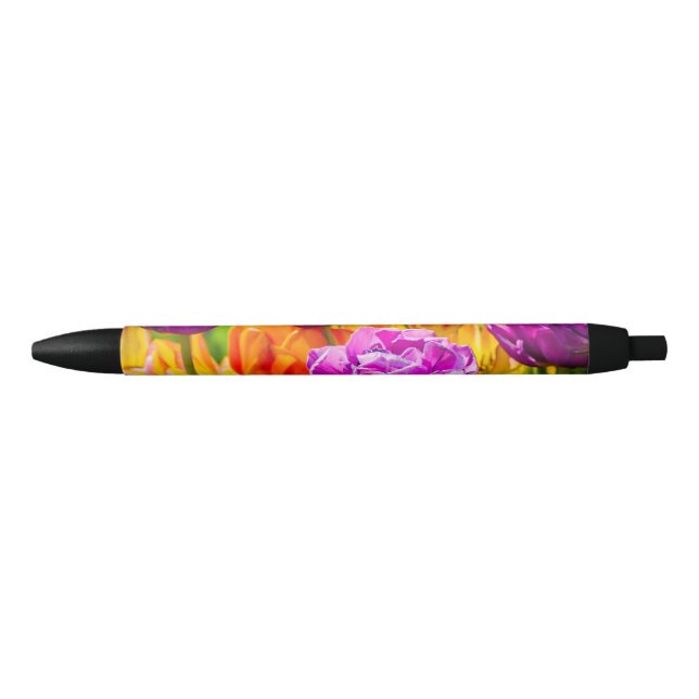 Tulips Enchanting 12a Black Ink Pen (Front)