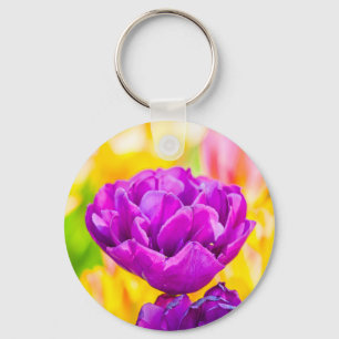 Tulips Enchanting 15 Key Ring