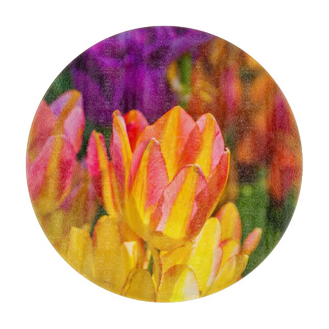 Tulips Enchanting 16 Cutting Board (Front)