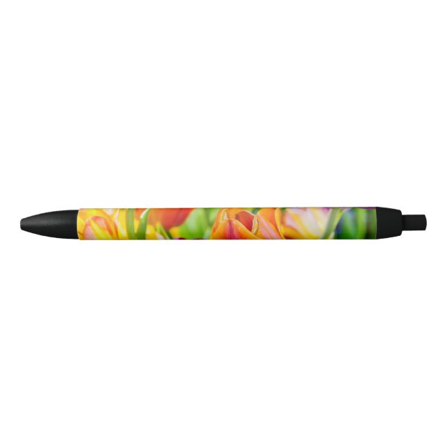 Tulips Enchanting Black Ink Pen (Front)