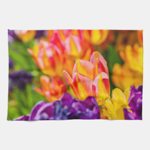 Tulips Enchanting Tea Towel