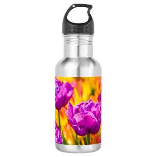 Tulips Enchanting Violet 532 Ml Water Bottle