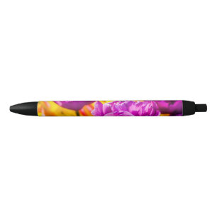 Tulips Enchanting Violet Black Ink Pen