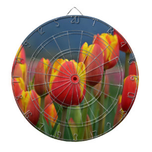 Tulips for Mum Dartboard
