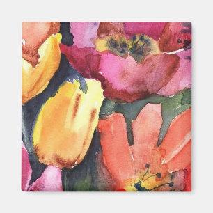 tulips from Amsterdam Magnet