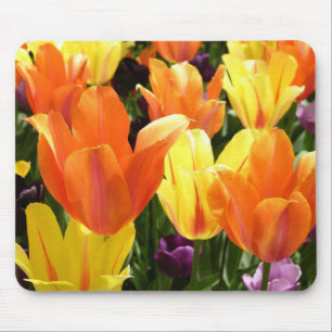 Tulips Galore Mouse Pad