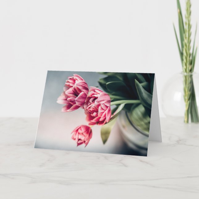 Tulips in a Vase Card (Front)