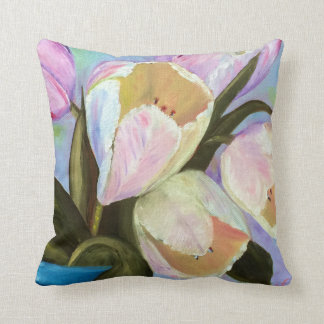 Tulips in pot I Cushion