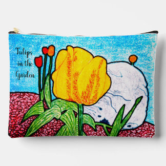 Tulips in the Garden Accessory Pouch