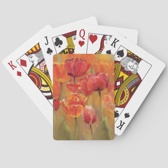 Tulips in the Midst Playing Cards (Back)