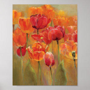 Tulips in the Midst Poster
