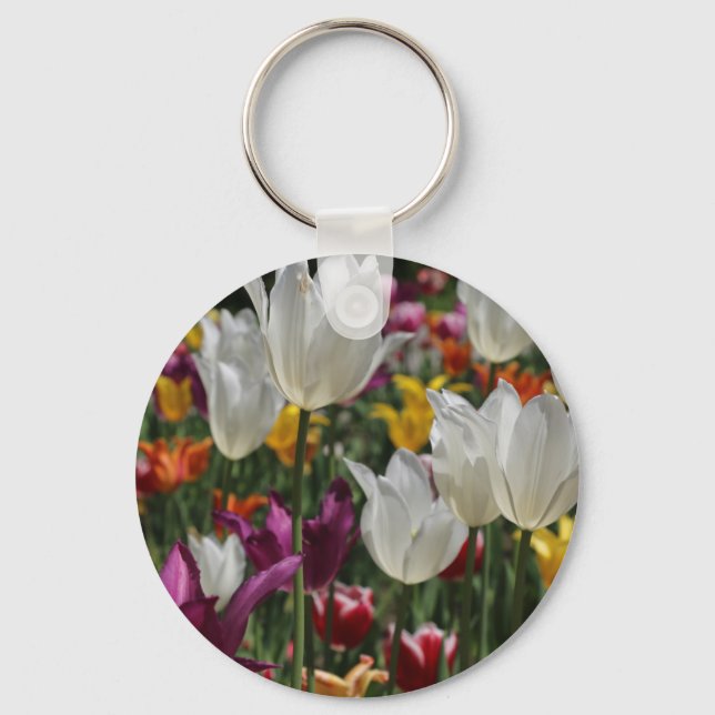 tulips keychain (Front)