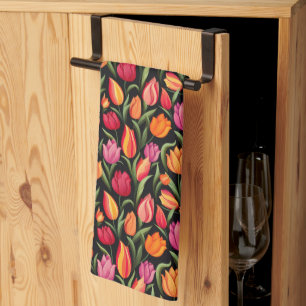 Tulips Kitchen Towel