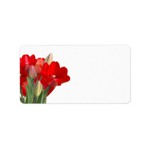 Tulips Label