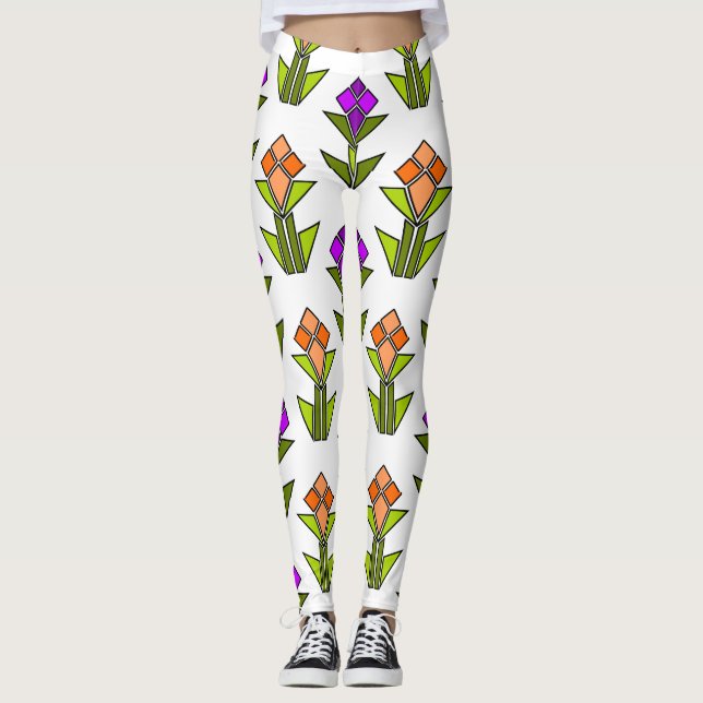 Tulips Leggings (Front)