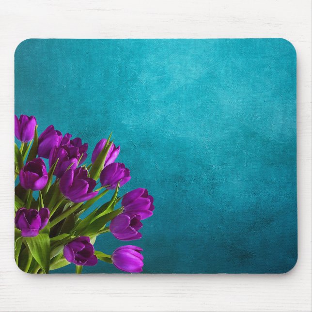 Tulips Mouse Pad (Front)