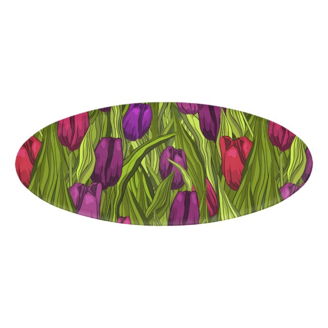 Tulips Name Tag (Front)
