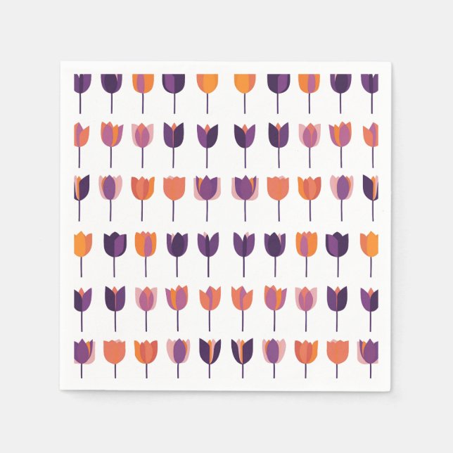 Tulips Napkin (Front)