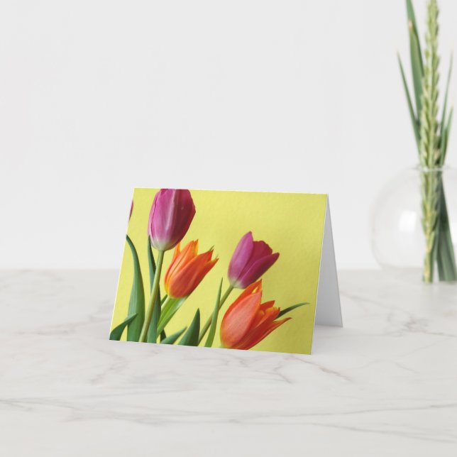 Tulips Note Card (Front)