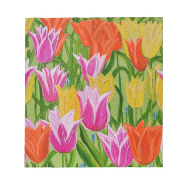 Tulips Notepad (Front)