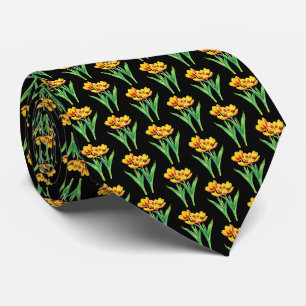 Tulips on Black Tie