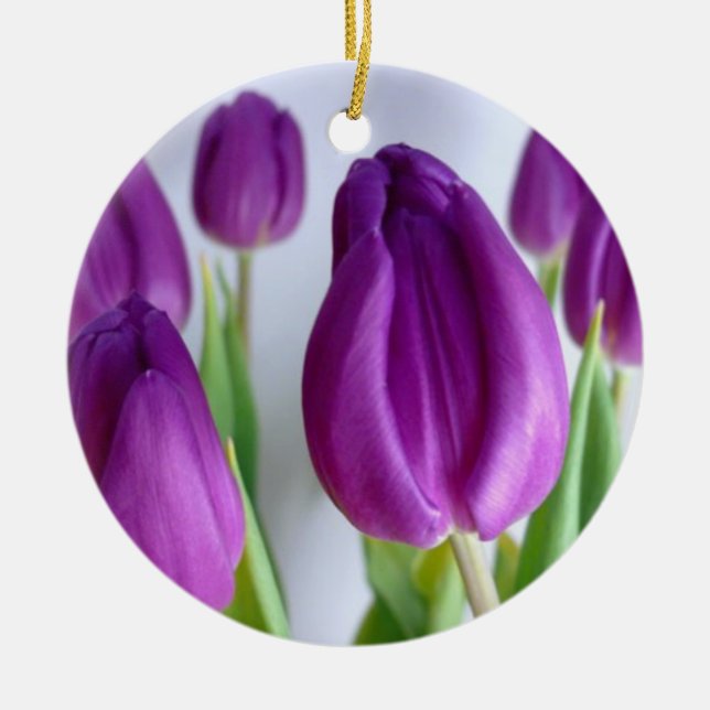 Tulips Ornament (Front)