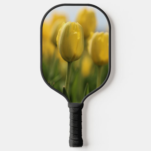 Tulips Pickleball Paddle (Front)