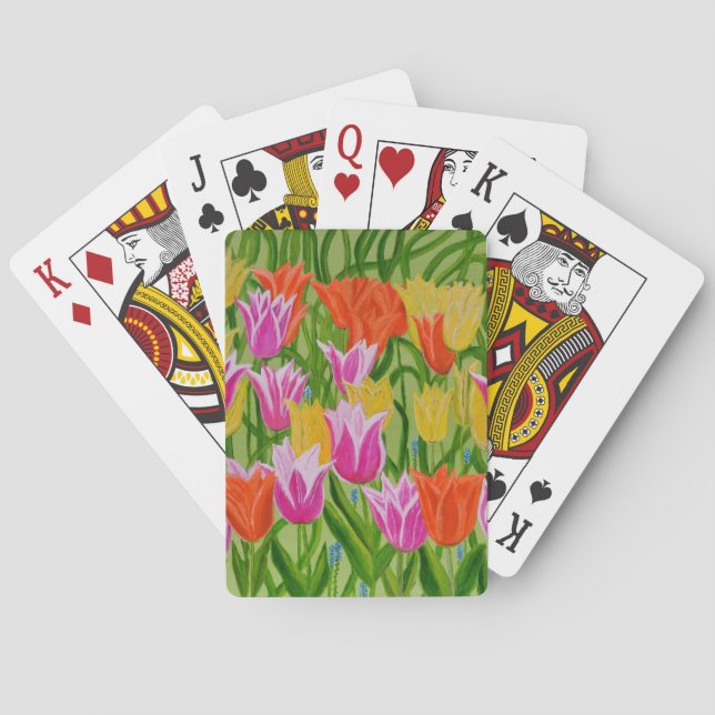 Tulips Playing Cards (Back)