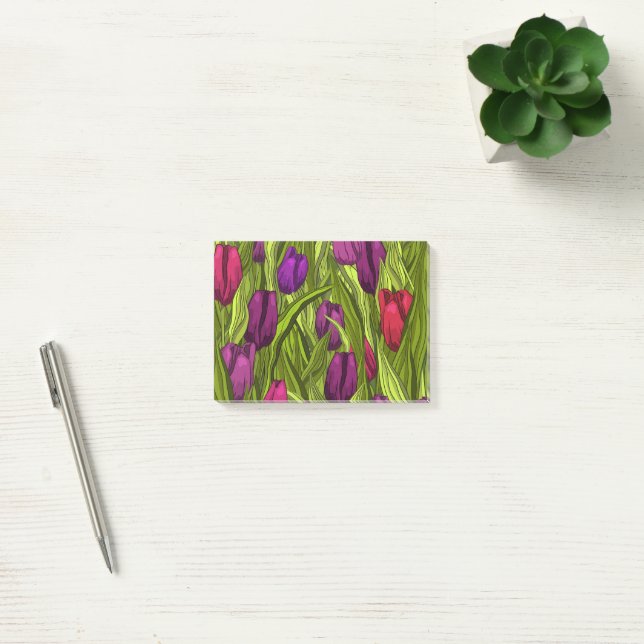Tulips Post-it Notes (Office)