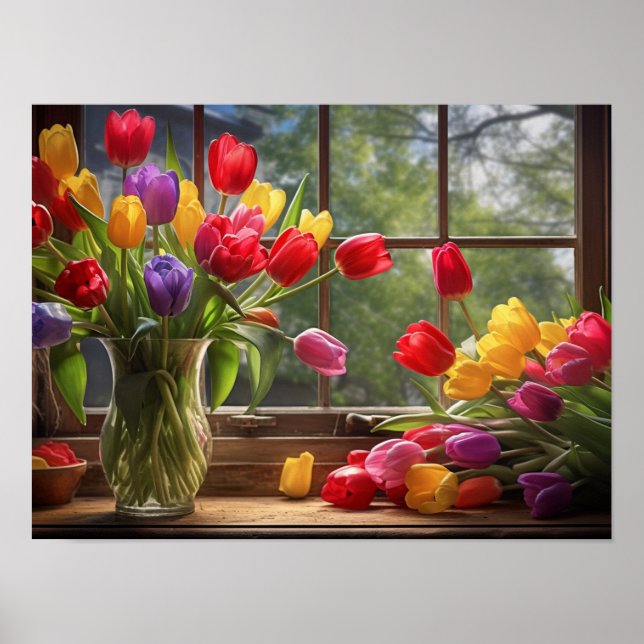 Tulips Poster (Front)