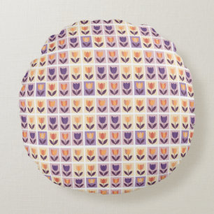 Tulips Round Cushion