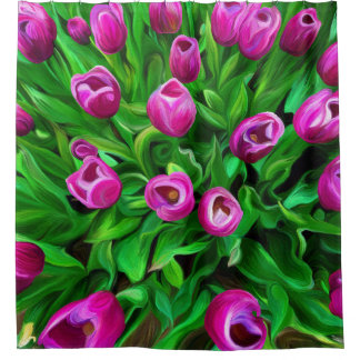 Tulips Shower Curtain