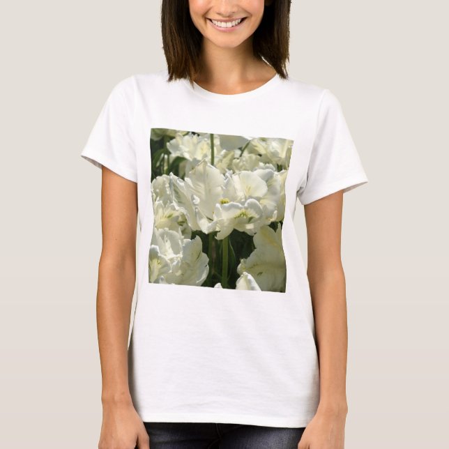 Tulips the white T-Shirt (Front)
