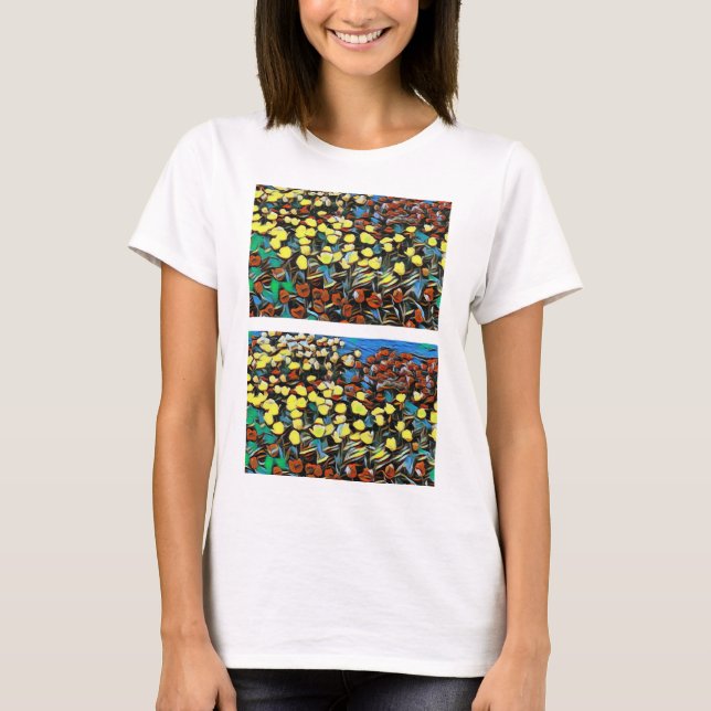 Tulips Top -Dreaming Effect (Front)