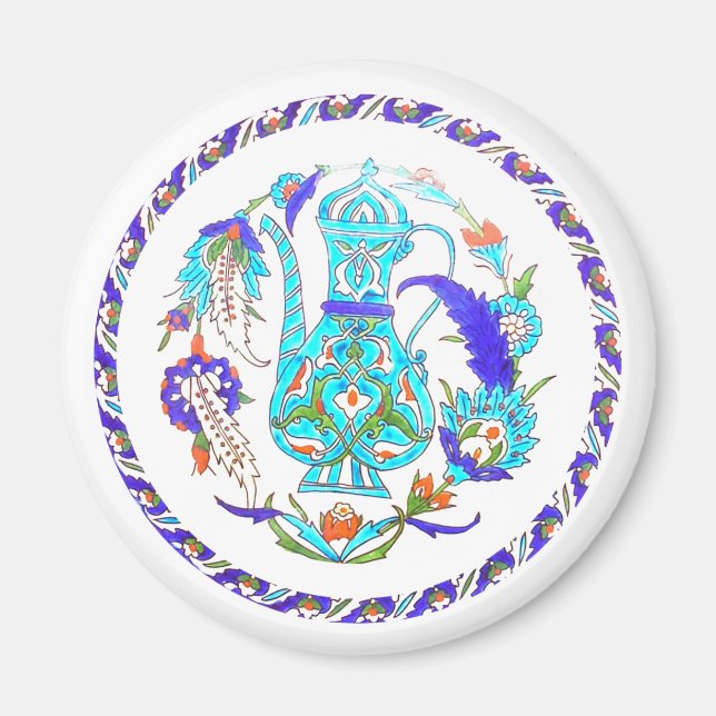 Tulips & Turkey Magnet (Front)