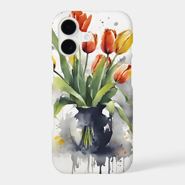 Tulips - Watercolor flowers (Back)