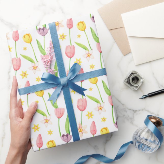 Tulips Wrapping Paper (Gifting)